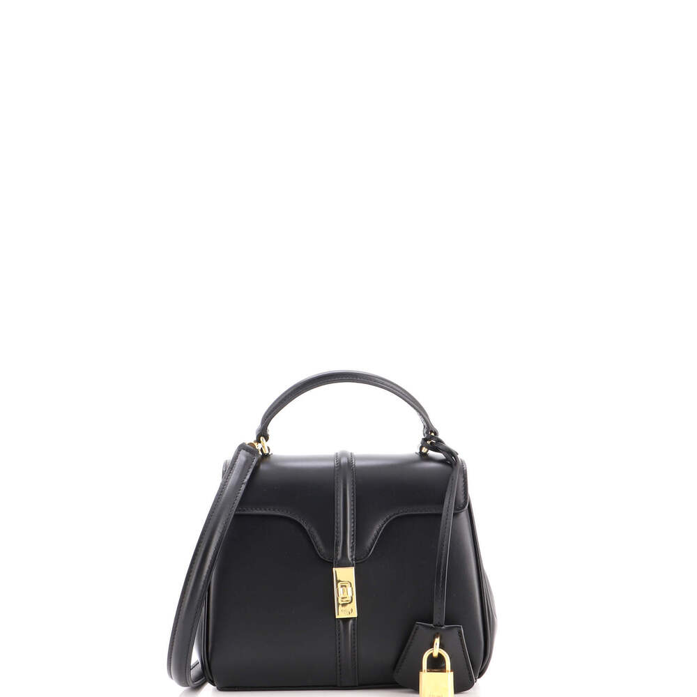 Celine Mini 16 Top Handle Bag Smooth Calfskin